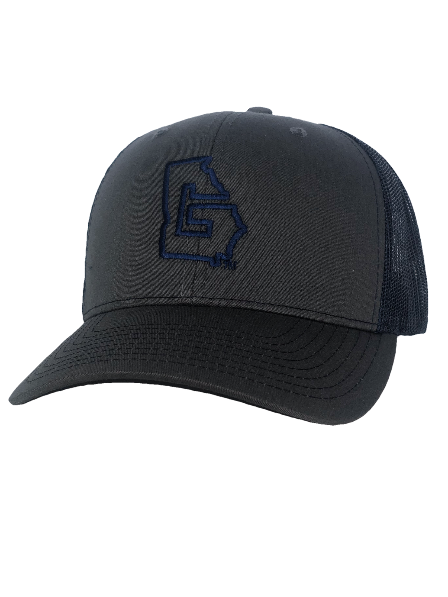 Charcoal/Navy Trucker Hat